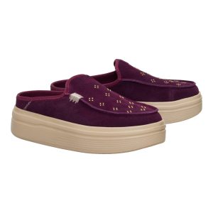 austin lift suede stud fig purple