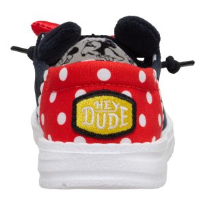 disney minnie mouse wendy toddler black/red