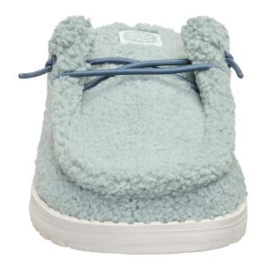 wendy slip sherpa iceberg green