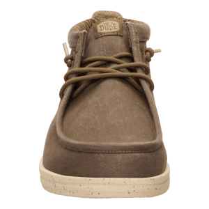 wally mid gripr stretch canvas teak brown/multi