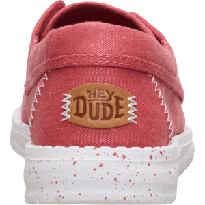 wendy cru stretch canvas washed red