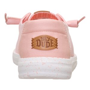 wendy chambray grid pale pink