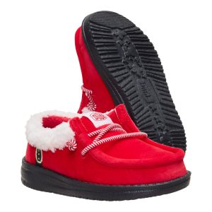 wally toddler santa claus red