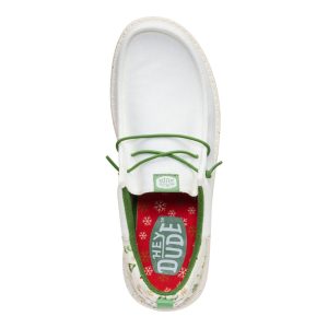 wally funk retro christmas egret/multi