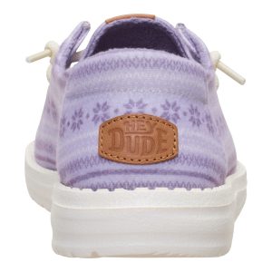 wendy nordic sweater purple ash/multi