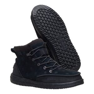 jelly roll bradley suede black/black oyster