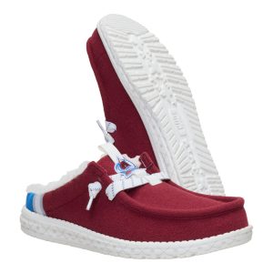 nhl® colorado avalanche® wally slip burgundy/blue