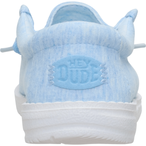 wally youth stretch jersey light blue