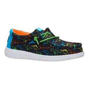 wally youth dinoworld black/neon multi