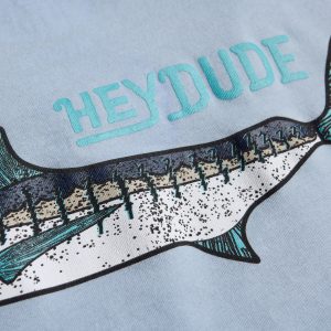 heydude marlin tee light blue