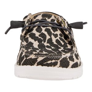 wendy leopard sparkle wide leopard tan